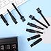 30 Pcs Electric Shaver Cleaning Brush 3 styles Double Sided, Long, Short Razor Brush Replacement for Trimmer Hair Clipper Keyboard Cleaning (Black)