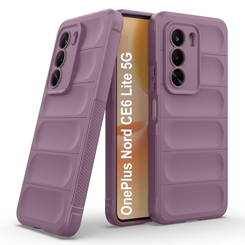 Image of Zapcase Back Case Cover for OnePlus Nord CE 6 Lite 5G | Compatible for OnePlus Nord CE 6 Lite 5G Back Cover | Liquid Silicon Magic Case with Camera Protection | Lavender