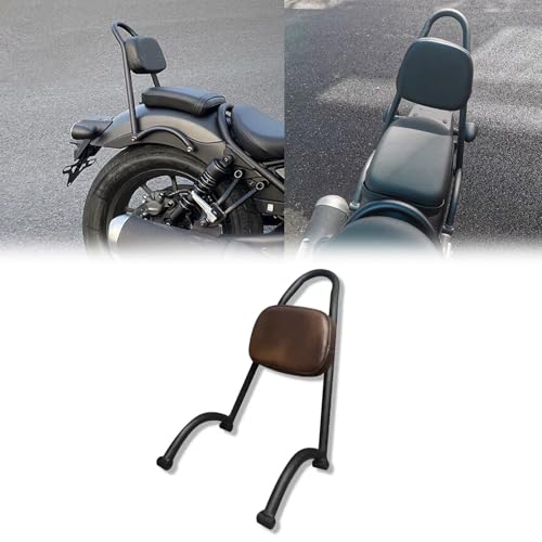 FOR ���u��250/SE ���u��300 ���u��500 Rebel 250 300 500 2017-2025 �I�[�g�o�C�� ����Ȃ̔w������ ���A�o�b�N���X�g CMX250 CMX300 CMX500 �p�b�Z���W���[�V�[�g�o�b�N�p�b�h (C,���F) [��