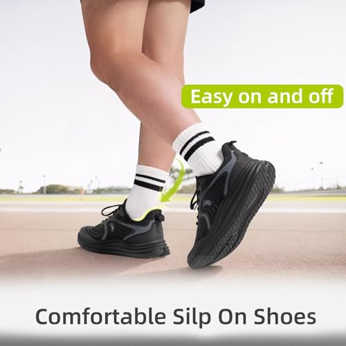 Men's Orthopedic Road Running Shoes: Comfortable Casual Plantar Fasciitis Arch Support Athletic Sports Sneakers, Orthotic High Arch Cushion Tennis Gym Work Walking Shoes for Foot Heel Pain Relief3