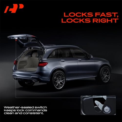 Image of A-Premium Trunk Latch Compatible with Chevrolet & GMC & Hummer | for Chevy Silverado 1500 2500 HD 3500 HD 2007-2018 & GMC Sierra 1500 2500 HD 3500 HD 2007-2018 & Hummer H3 /H3T 2009-2010