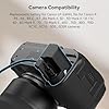 SmallRig LP-E6NH Dummy Battery Power Supply Adapter Kit for Canon R6 Mark III/II, R5, R5 C, R6, R7, R, 5D Mark II/III/IV, 6D, 6DMark II, 7D, 7DMark II, 60D, 60Da, 70D, 80D, 90D, XC10, XC15 Cameras