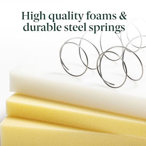 Image of Zinus 10 Inch Twin Foam and Spring Hybrid Mattress, Medium Feel