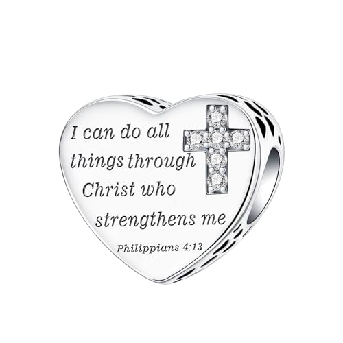 Love You Best Friend Grandma Wife Heart Charm 925 Sterling Silver Charms Fit for Bracelets Necklace Jewelry Gift for Women