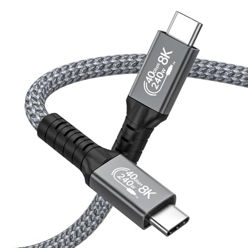 2M 240W Thunderbolt 4 双方向伝送ケーブル