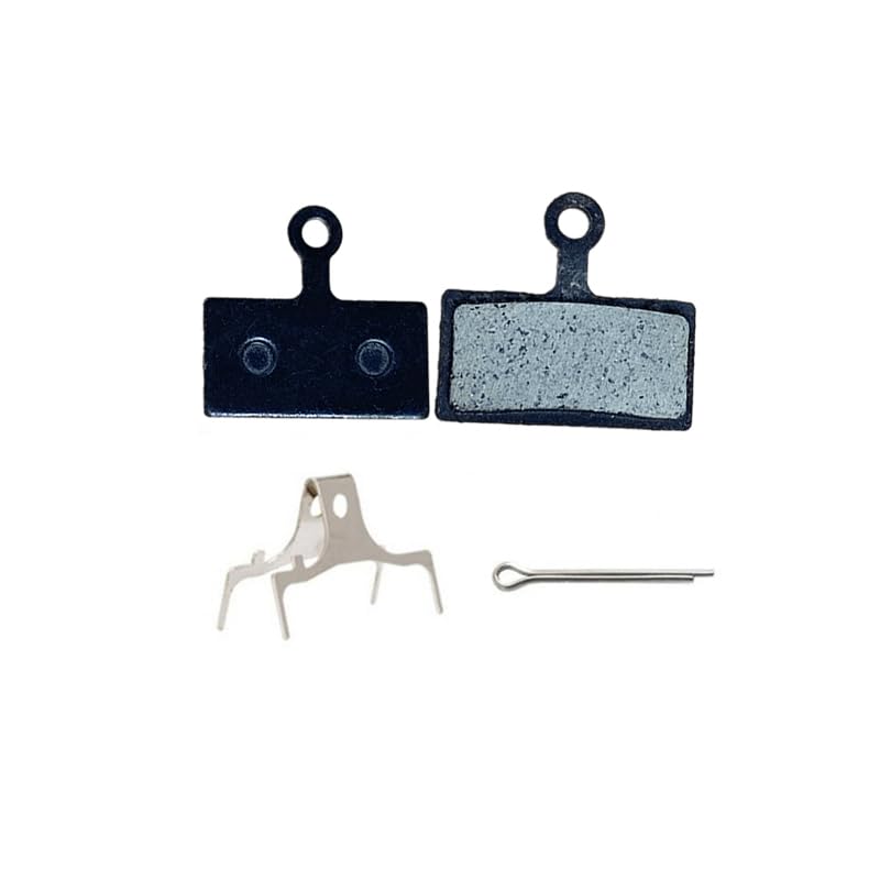 2 Paires Plaquettes De Frein Résine KIRZAX Pour VTT – Compatibles Shimano XT M615, M785, M988 Et Plus