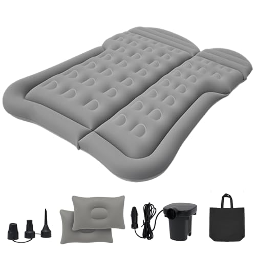 Handzee SUV Air Mattress, Foldable Inflatable Bed, Grey by Handzee - Used condition - CA$61.81