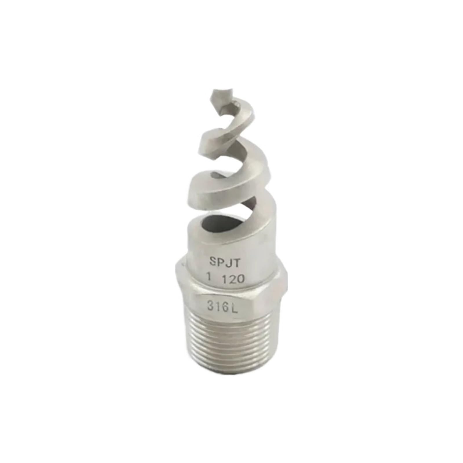 Ugello atomizzatore a cono a spirale in acciaio inossidabile 304 | Spruzzo nebulizzatore da 1/4 a 1 pollice: pulizia del raffreddamento, irrigazione a soppressione(1'')