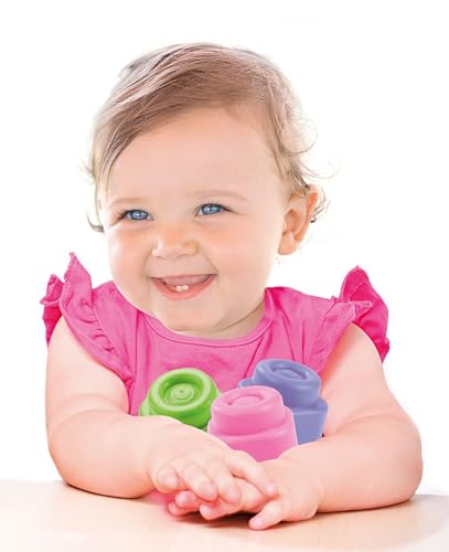 Clementoni 17835 Soft Clemmy Baby Hero & Princess Set Ensemble de Construction de Petite enfance Briques Douces Clemmy Blocs Enfants sensoriel Lavable fabriqué en Italie - vue 5
