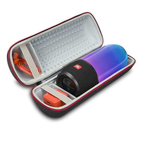 XGATML JONGEN Case for JBL Pulse 3 Bluetooth Waterproof Speaker, Hard Travel Carrying Case, Wireless Waterproof Portable Speaker Bag, Black