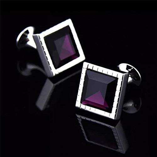 Image of S&W Wedding Cufflinks for Men Cuffs with Gift Box Business for Tuxedo Shirt