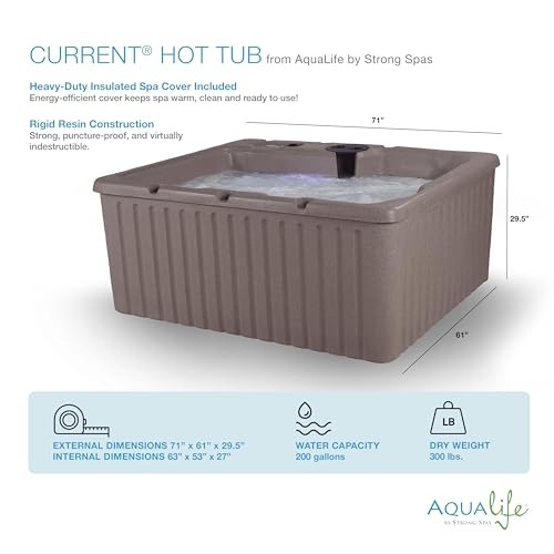 Inflatable Hot Tub with Jet Massage