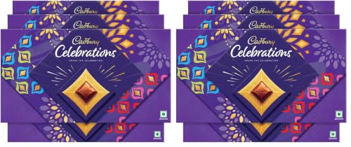 Image of Cadbury Celebrations Assorted Chocolate Gift Pack, 141.68 g (Pack of 8)