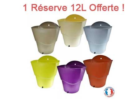 IRISO Kit réserve 50 goutteurs avec Supports + 1 réserve 12 L Offerte