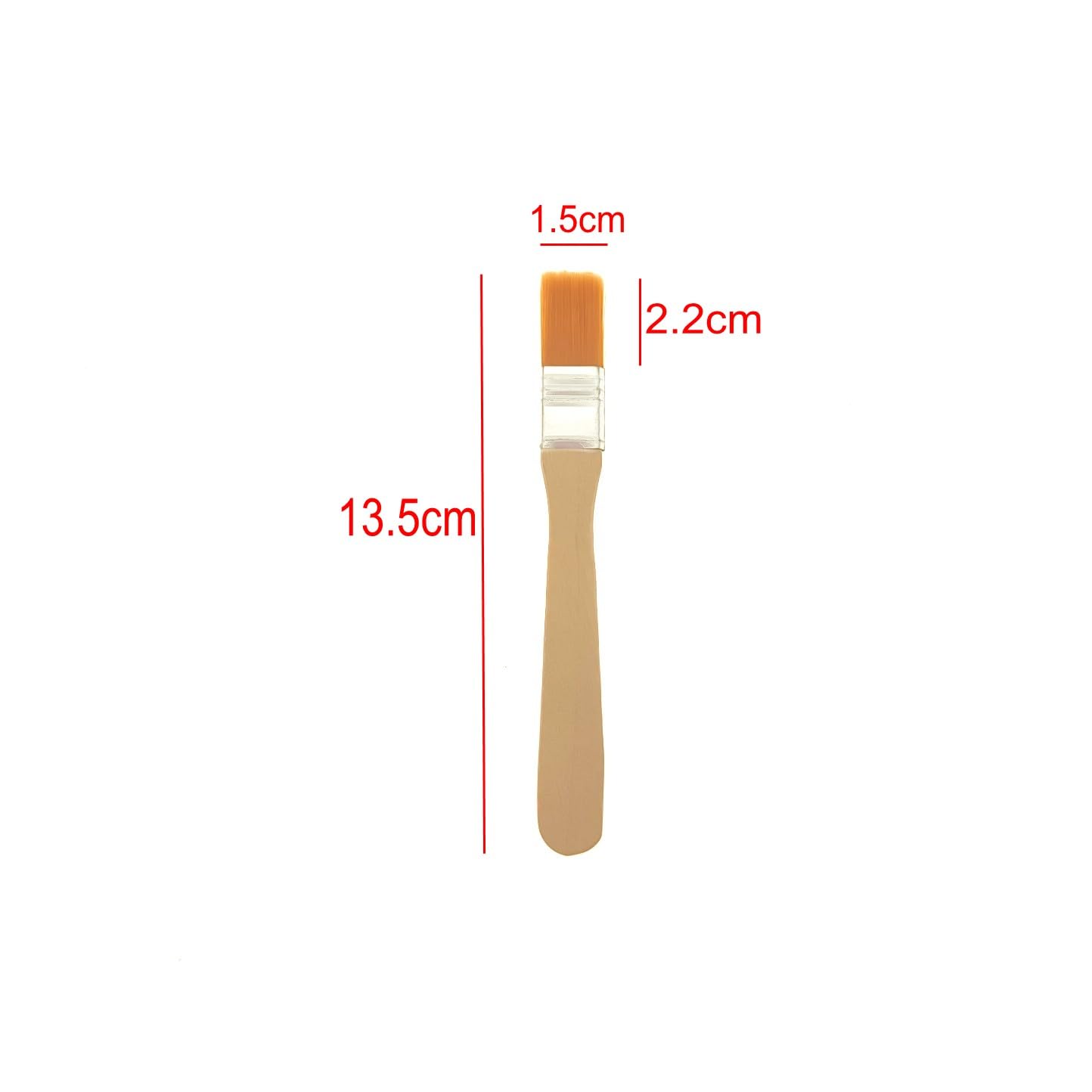 JZK 30 pennelli piccoli con manico in legno per pittura acrilica, spazzola per la pulizia della tastiera, strumento per pittura, mini spazzola per la pulizia della polvere, pennelli usa e getta per