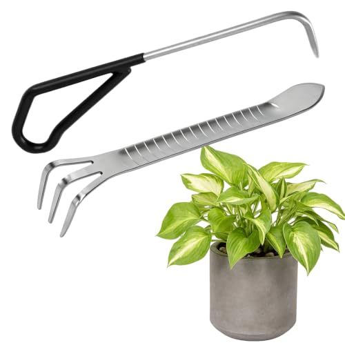 Bonsai Tools Kit, Bonsai Root Rake, Succulent Root Hook Claw, Rake Pic Set