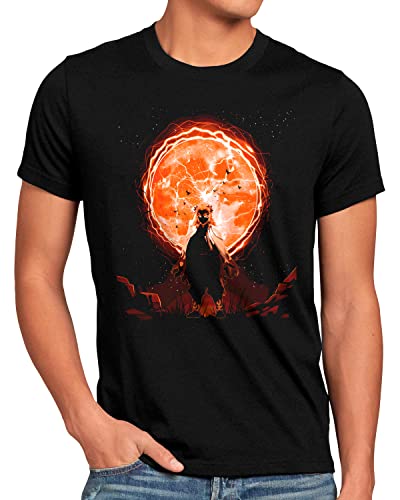 style3 Kyojuro Kimetsu Herren T-Shirt Demon Anime Japan Manga, Größe:XXL