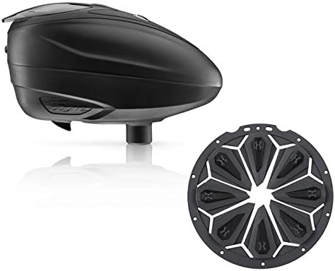 Dye LT-R Electronic Paintball Loader - Black with HK Army Epic Speed Feed