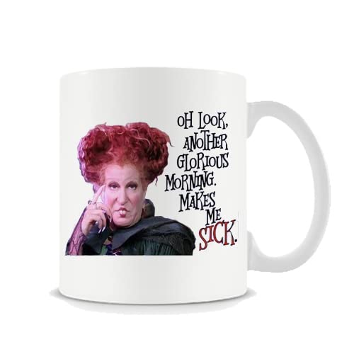 Giftme Johnson TT Hocus Pocus Mug Oh Look Another Glorious Birthday Christmas Coffee Mug Coffee Tea Mug Unique 11oz White Ceramic Mug.