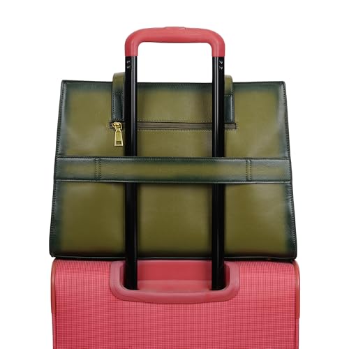 Image of Caprese Dee Large Laptop Compatible Tote Bag for Women with Multi Compartments | Stylish Shoulder Bag with Premium Metal Letter Logo | Perfect for Daily Use Work, Office & Professionals