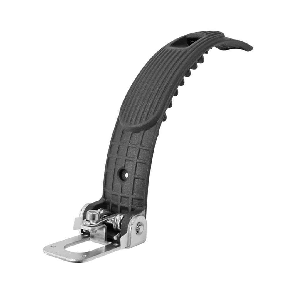 Parafango posteriore scheletro per scooter elettrici Ninebot E25/E45/E22, struttura in ABS e metallo, 23 x 7 cm, nero paraspruzzi (parafango non incluso)