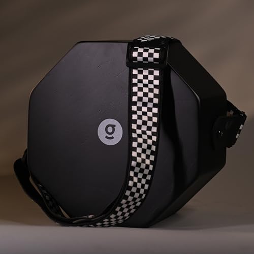 Image of Taal Octa Snare Travel Cajon | Compact Percussion Drum with Crisp Snare and Deep Bass | Portable Acoustic Musical Instrument | Ideal for Travel Beat Box & Jamming Sessions - Black