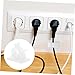 NUOBESTY 2sets 100pcs Self Adhesive Cable Clips Durable Cord Management Tool for Office Home Car Easy to Install Prevents Damage from Pets Traceless Adhesive 100pcs*2