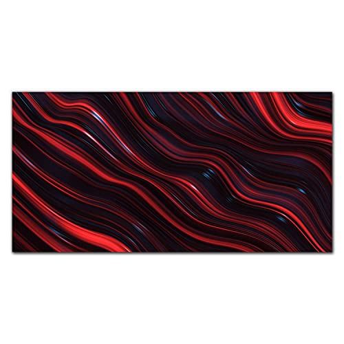 Photo sur verre vagues tableau durable anti humidite pour cuisine