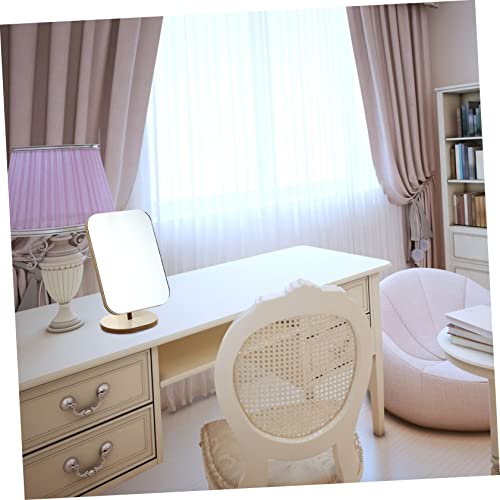 Espejo de maquillaje rotativo de mesa Outanaya miniatura 3