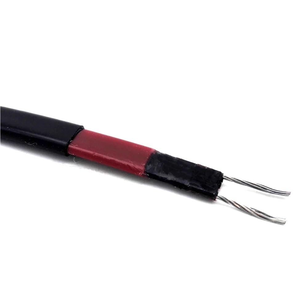 12 V DC samoregulujący kabel grzejny z gumy silikonowej – do ochrony przed zamarzaniem i ogrzewania(8 meters)