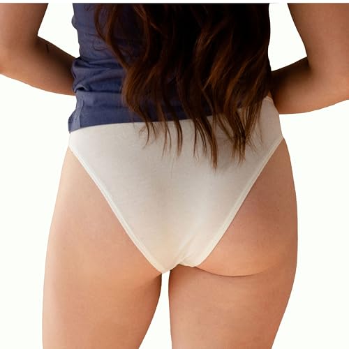 ODDO BODY 100% Organic Cotton Mid-Rise French Cut - Soft, Fair-trade, Breathable Pima Cotton Underwear for Everyday Comfort2