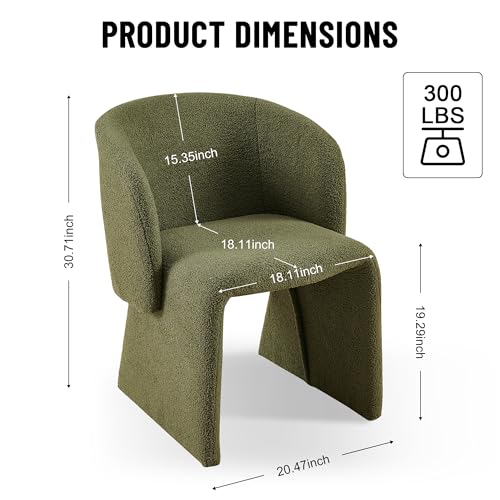 Sillón Barrel Teddy Velvet Verde Plegable miniatura 2