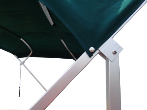 8' X 8' Sunbrella® Replacement Pontoon Bimini Top And Boot (Forest Green) #TOP1