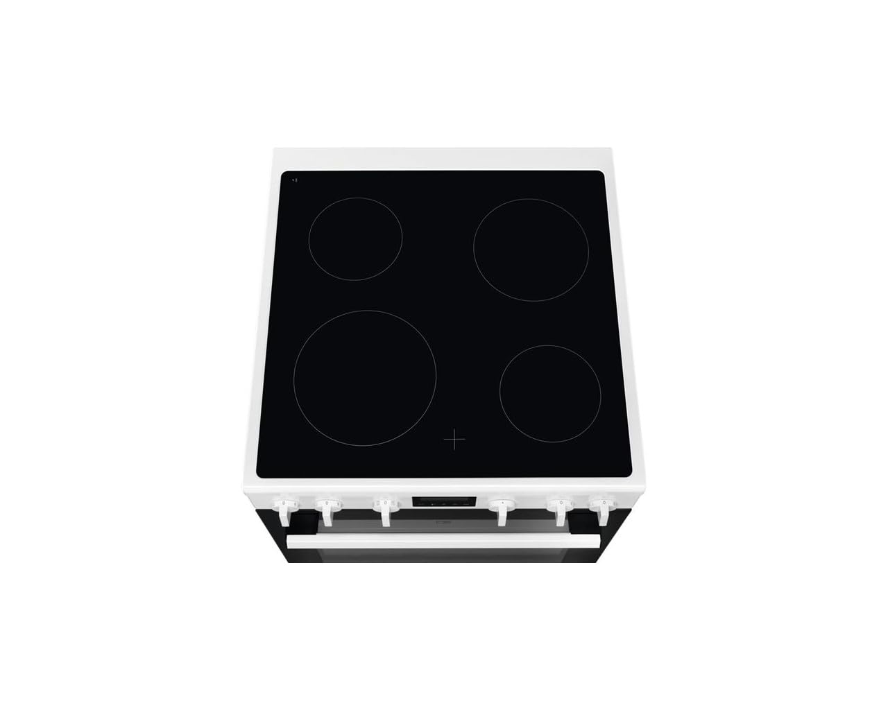 Cuisinière Vitrocéramique 73l 4 Feux Blanc - LKR64890AW