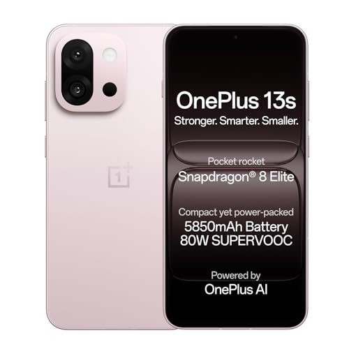 Image of OnePlus 13s | Snapdragon 8 Elite | Smarter with OnePlus AI | Lifetime Display Warranty | 12GB+256GB | Pink Satin