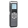 64GB Digitale Diktiergeräte, KINPEE Audio Aufnahmegerät Diktiergerät MP3 Ton Aufnahmegerät Audio Recorder Digital Voice…