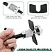 vvag Car Brake Piston Wind Back Tool, 3pcs/Set Brake Caliper Piston Rewind Kits,Car Rear Brake Pad Wind for Replacement of Rear Brake Pad, Universal for RV,SUV,Truck