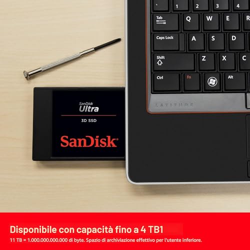 1TB Ultra 3D SSD fino a 560 MB/s SATA 2.5" - Hdd - Immagine 4