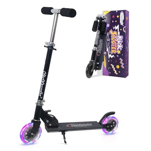 Nattork Scooter für Kinder, Tretroller für Jungen & Mädchen, Tragbar,...