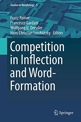 Buy Competition in Inflection and Word-Formation — BookShops.in