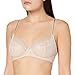 Produktbild Freya Damen Expression Crochet-Look Underwire Plunge Bra Stiefe BH, Naturfarben/Beige, 75F