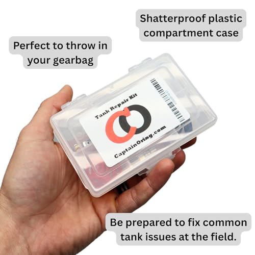 Image of Captain O-Ring Paintball Tank Repair Kit (Burst Disks, Fill Nipple, Tank O-Rings, etc)