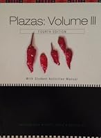 Plazas: Volume 3, Fourth Edition 1133228453 Book Cover