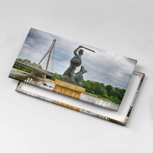 Tableau d'art Wallfluent Sirène de Varsovie impression premium
