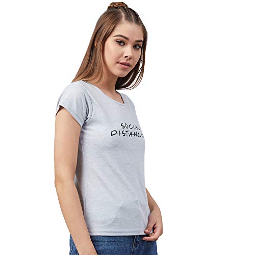 Image of Rare Women's Solid Regular Fit T-Shirt