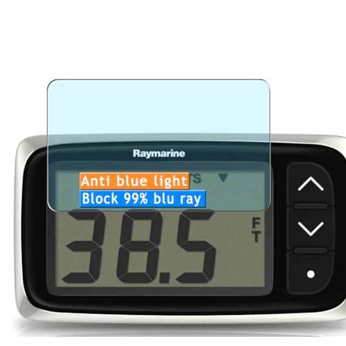 Vaxson 3 Stück Anti Blaulicht Schutzfolie kompatibel mit Raymarine I40 BIDATA Display Bluelight folie folien Displayschutzfolie （ nicht Panzer Schutz Glas folie SchutzGlas nicht PanzerGlas ）