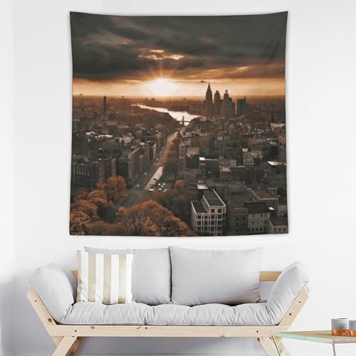 Tapisserie murale grand format pour masquer un mur blanc avec esthetisme