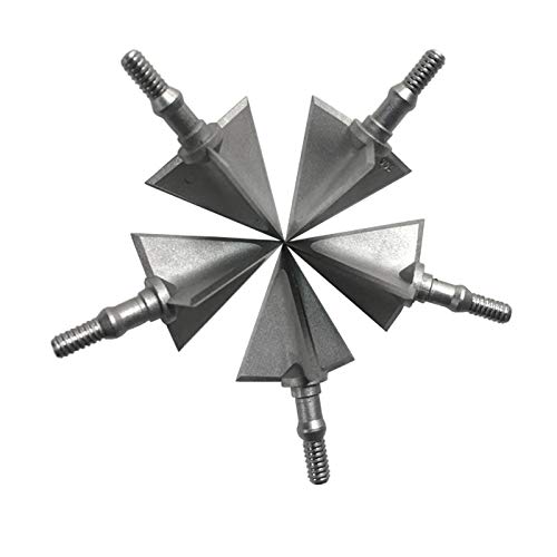 Jianzd Archery Broadheads 100 Grain Fixed Blades Stainless Steel X3 Hunting Broadheads For Crossbow Recurve Bow And Compound Bow #TOP5