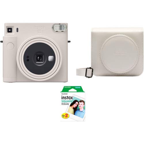 Fujifilm SQ1 Beyaz Fotoğraf Makinesi+Askı+pil+20'li Film+Çanta