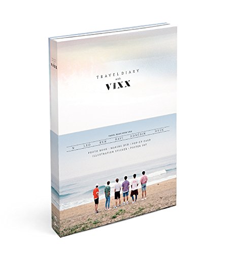JellyFish Entertainment 2016 Photobook Travel Diary with VIXX [+ DVD + Secret Envelope + Extra Photocard Set]
